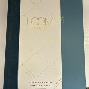 Journal Parent & Child Connection Journal - Blue and Gold